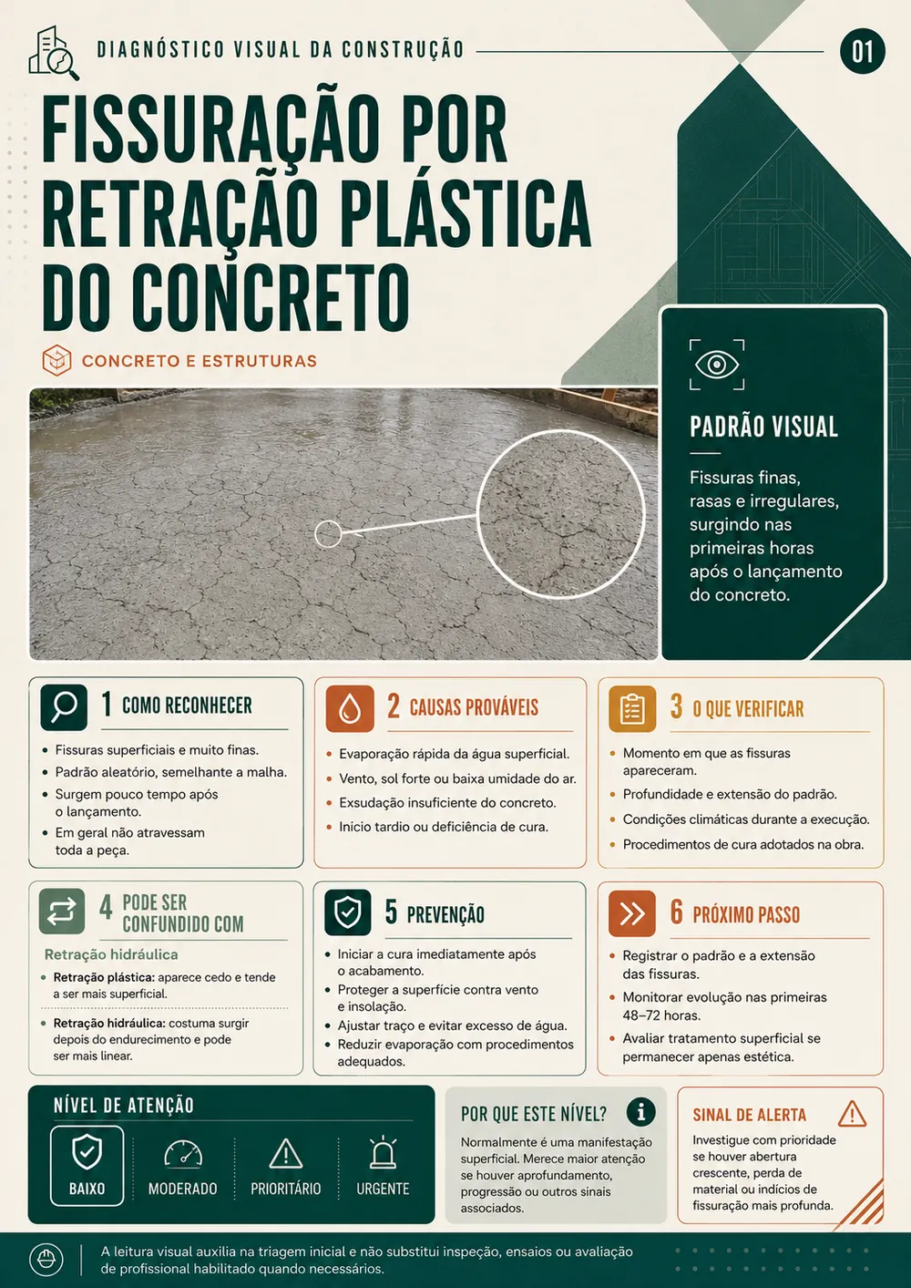 Prévia 1 de Diagnóstico Visual da Construção — 150 Patologias Ilustradas